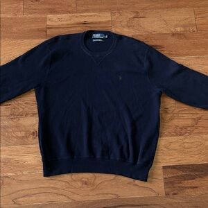 Ralph Lauren Navy Crewneck Sweater